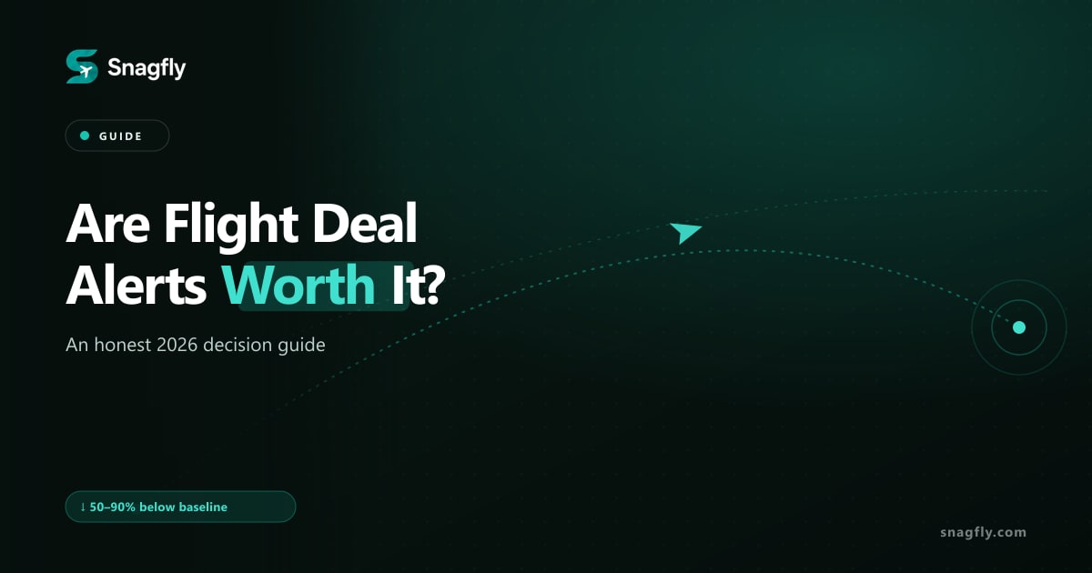 Are flight deal alerts worth it in 2026?