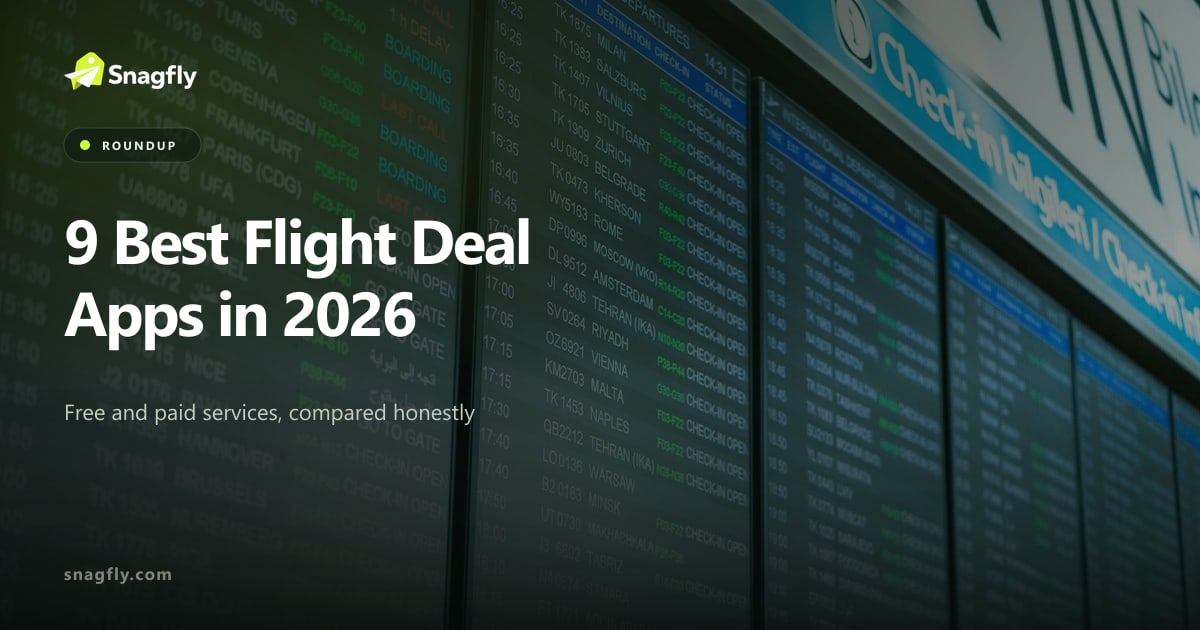 The 9 best flight deal apps in 2026