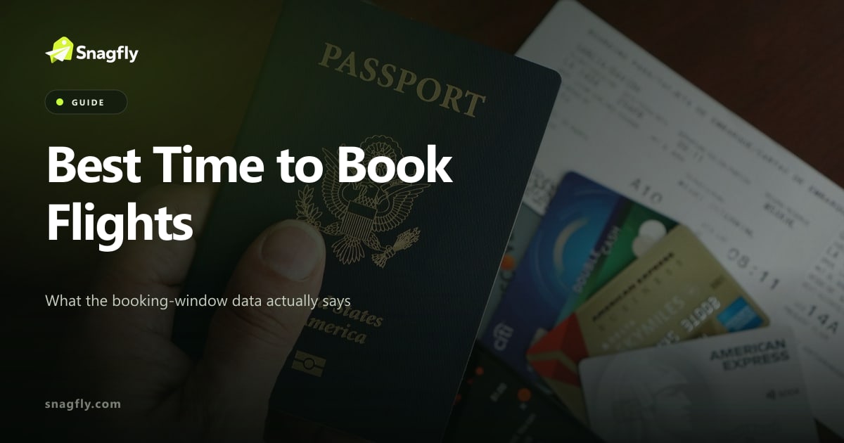 Best Time to Book Flights in 2026: What the Data Says