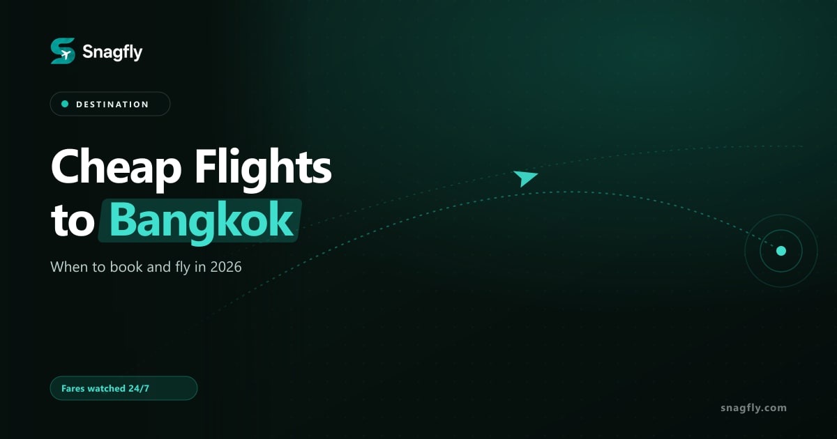 Cheap flights to Bangkok