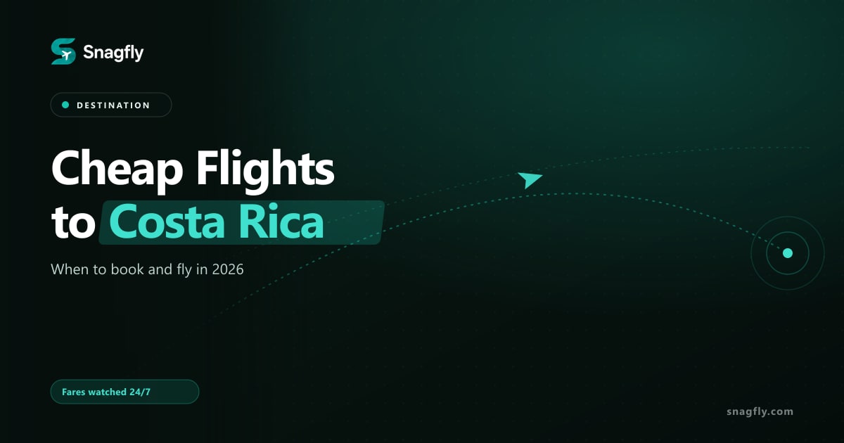 Cheap flights to Costa Rica