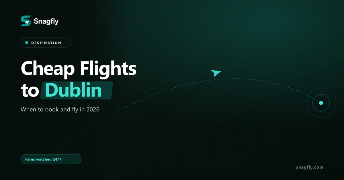 Cheap flights to Dublin
