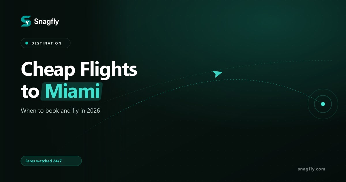 Cheap flights to Miami