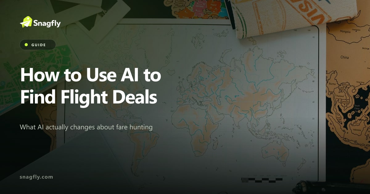 How to Use AI to Find Flight Deals in 2026