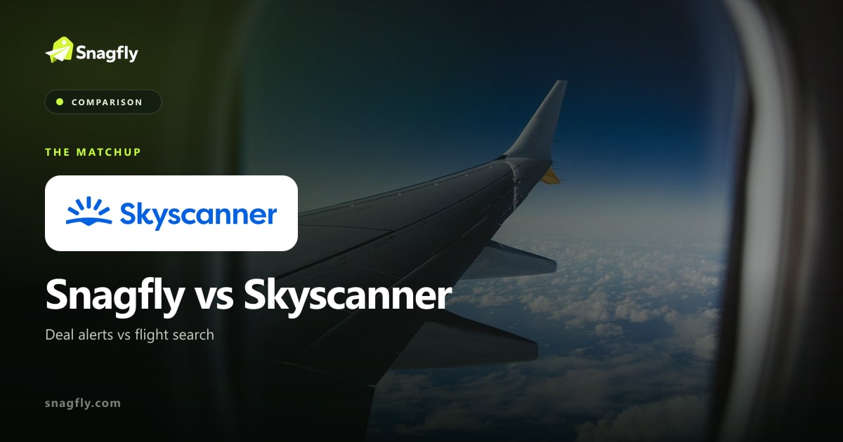Snagfly vs Skyscanner
